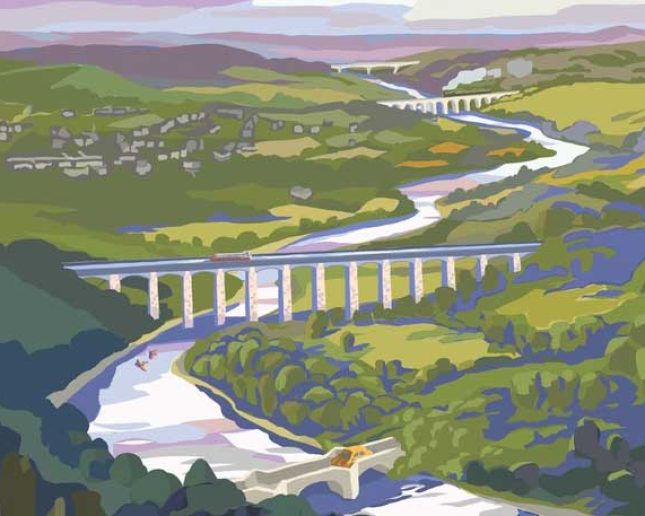 Four Great Highways of the Dee Valley