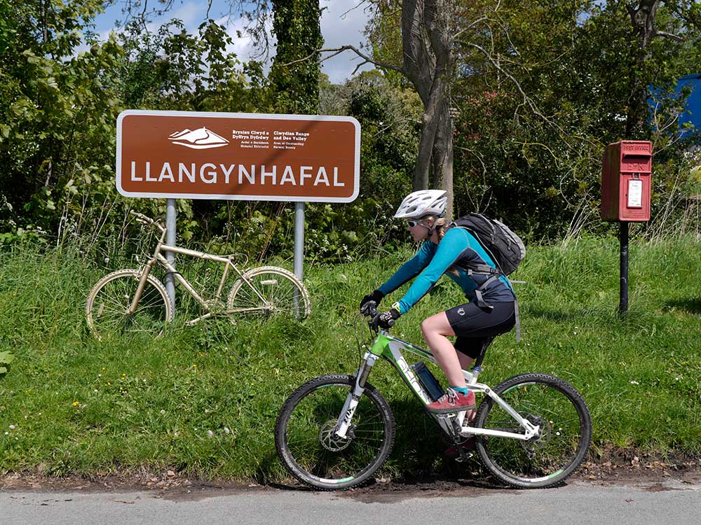 Cycling in the Clwydian Range and Dee Valley National Landscape