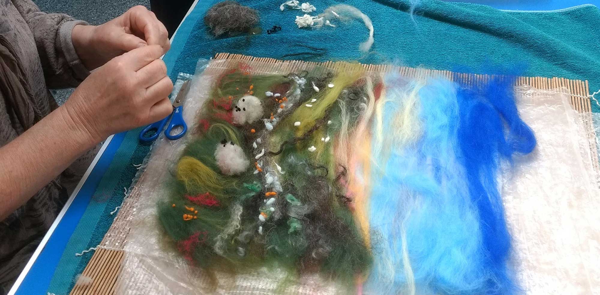 Felting for wellbeing