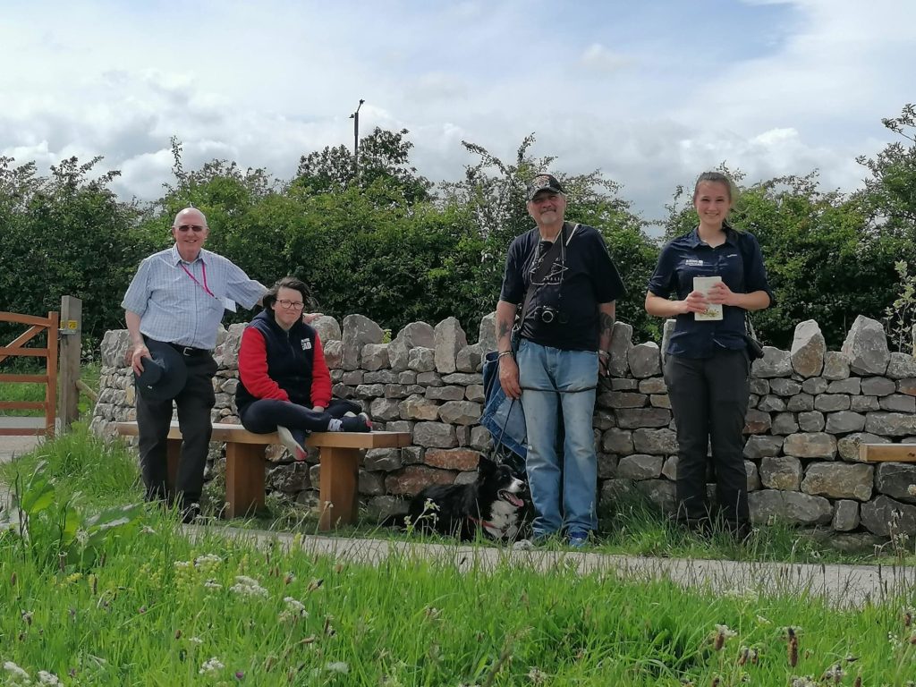 On a guided walk in Rhuddlan